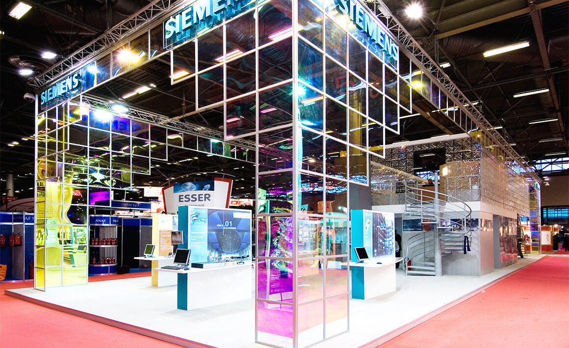 Stand Expoprotection Siemens - Athénée Concept -2